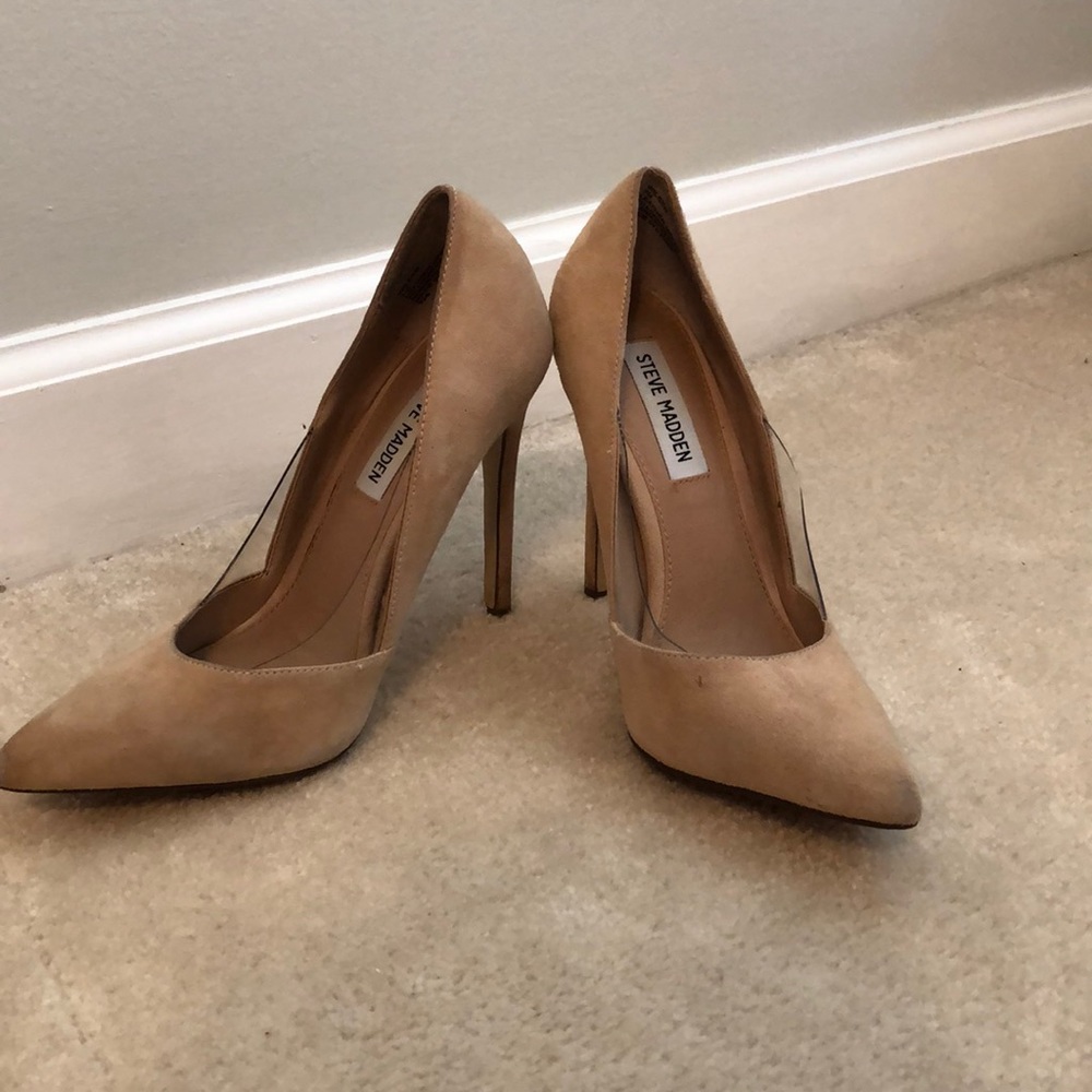 Steve Madden heels, worn once!!!
